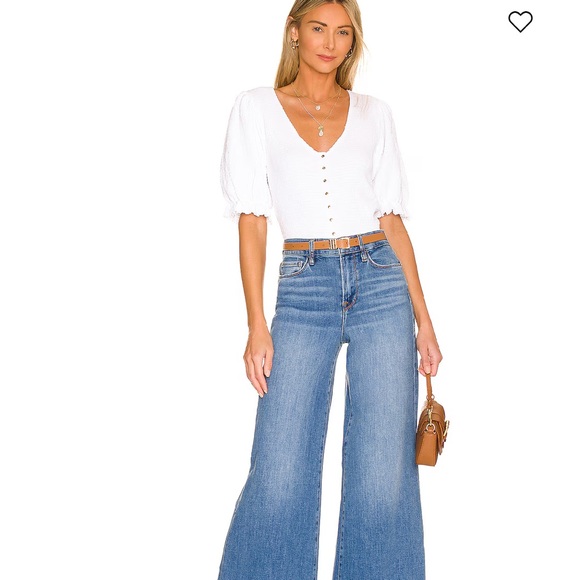 NATION LTD Laila Snap Corset Tee T-Shirt REVOLVE - Picture 2 of 11